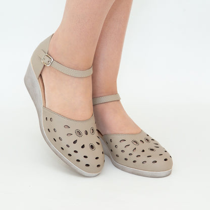 Sandale dama 295 gri