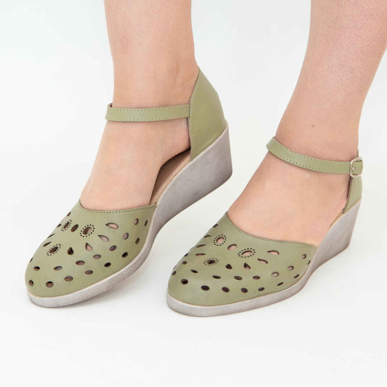 Sandale dama 295 verde