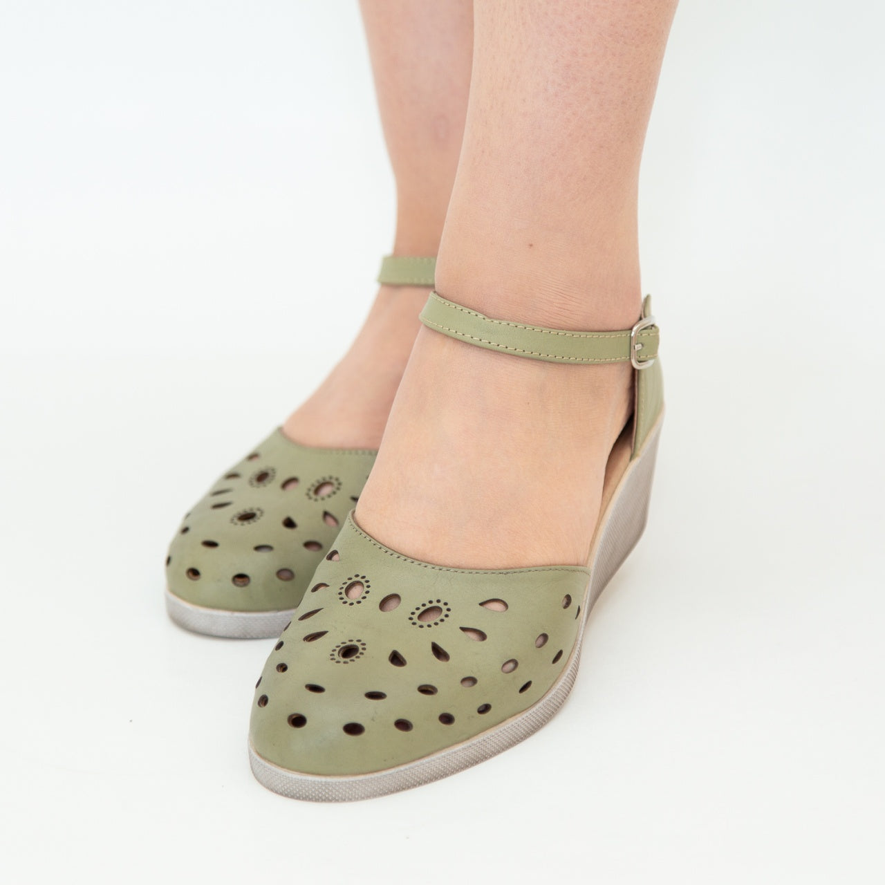 Sandale dama 295 verde