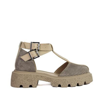 Sandale dama 3370 bej