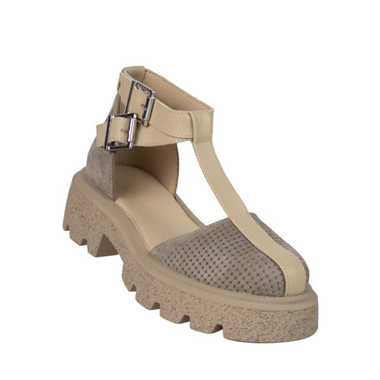 Sandale dama 3370 bej