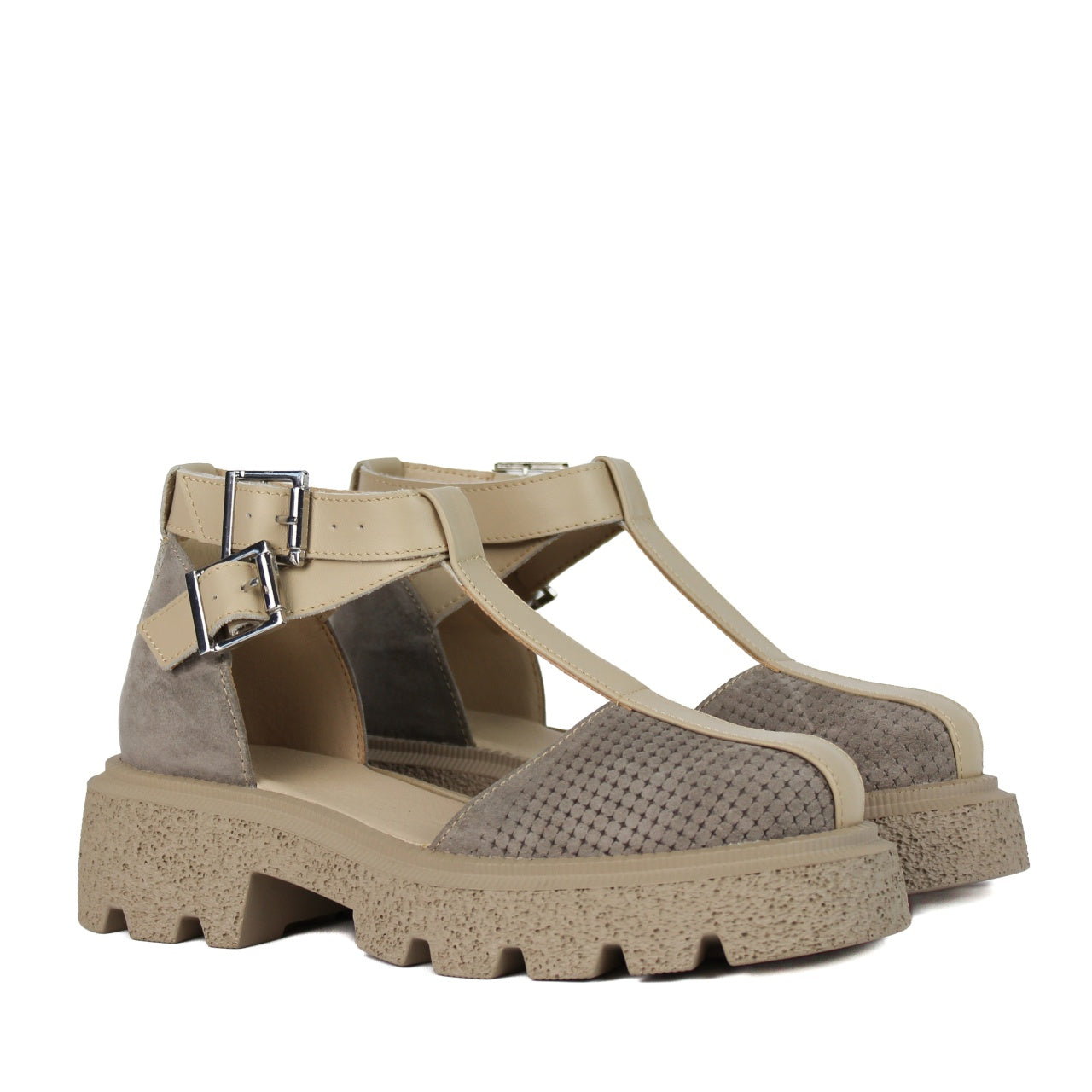 Sandale dama 3370 bej