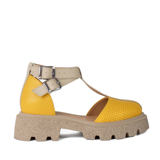 Sandale dama 3370 galben