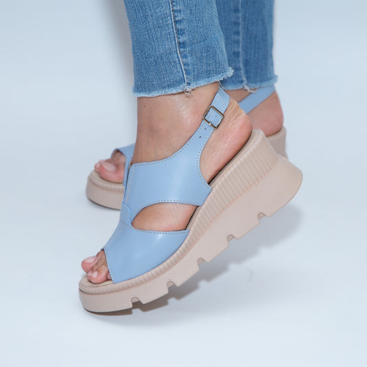 Sandale ortopedice dama 335 albastru