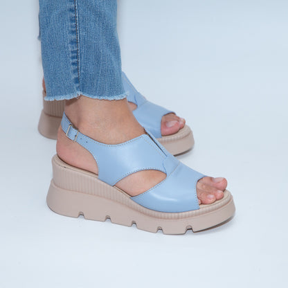 Sandale ortopedice dama 335 albastru