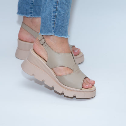 Sandale ortopedice dama 335 bej