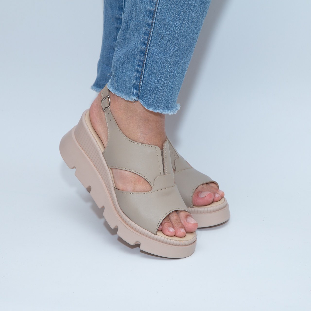 Sandale ortopedice dama 335 bej