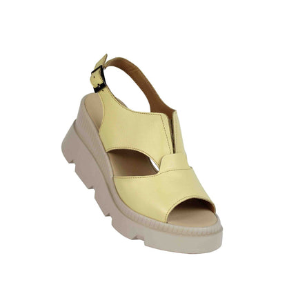 Sandale ortopedice dama 335 galben