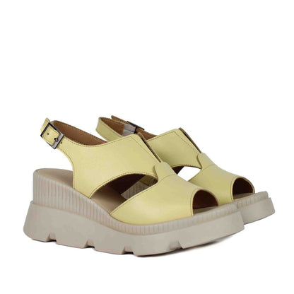 Sandale ortopedice dama 335 galben