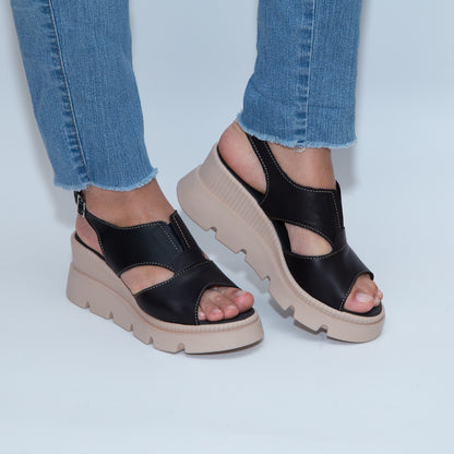 Sandale ortopedice dama 335 negru