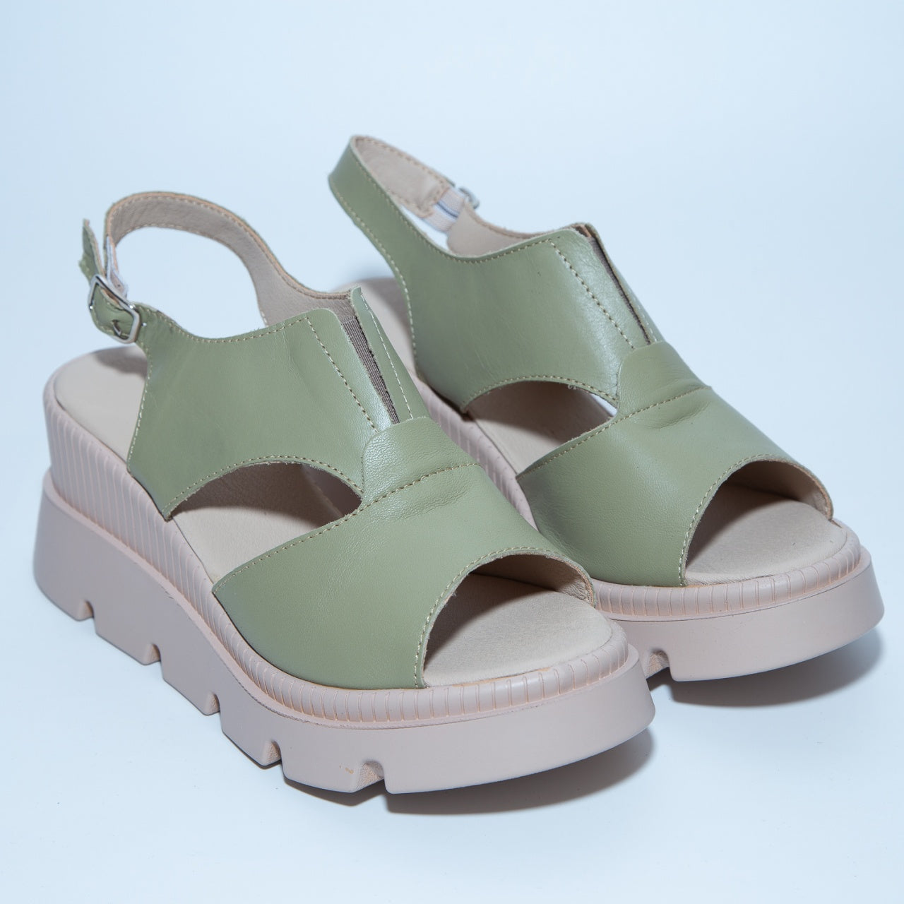 Sandale ortopedice dama 335 verde