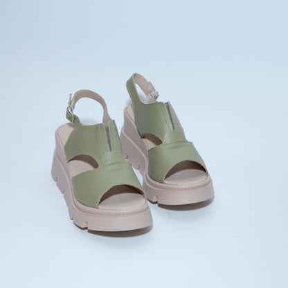 Sandale ortopedice dama 335 verde